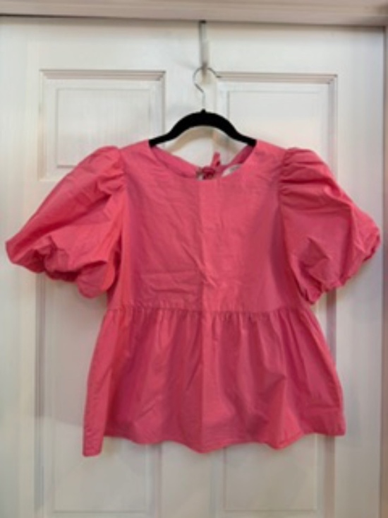 CROSBY by Mollie Burch Tops - Crosby Puffy Leave Top